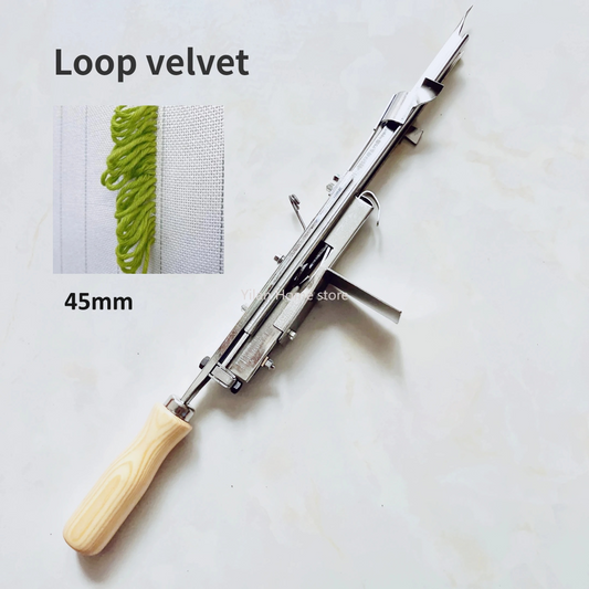 Tufting gun fio a fio loop 45 mm